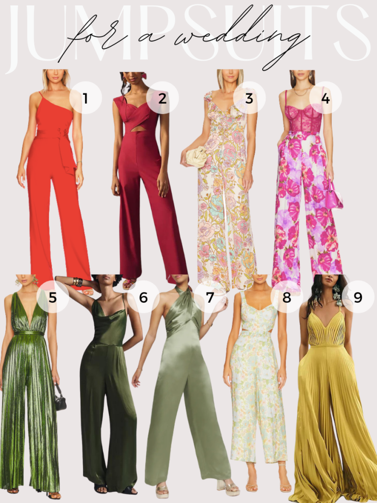 colorful jumpsuits for a wedding How to dress up a jumpsuit for a wedding