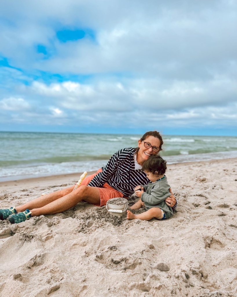 June and Nani on the beach June and Nani on the beach | Life Lately: Summer Recap