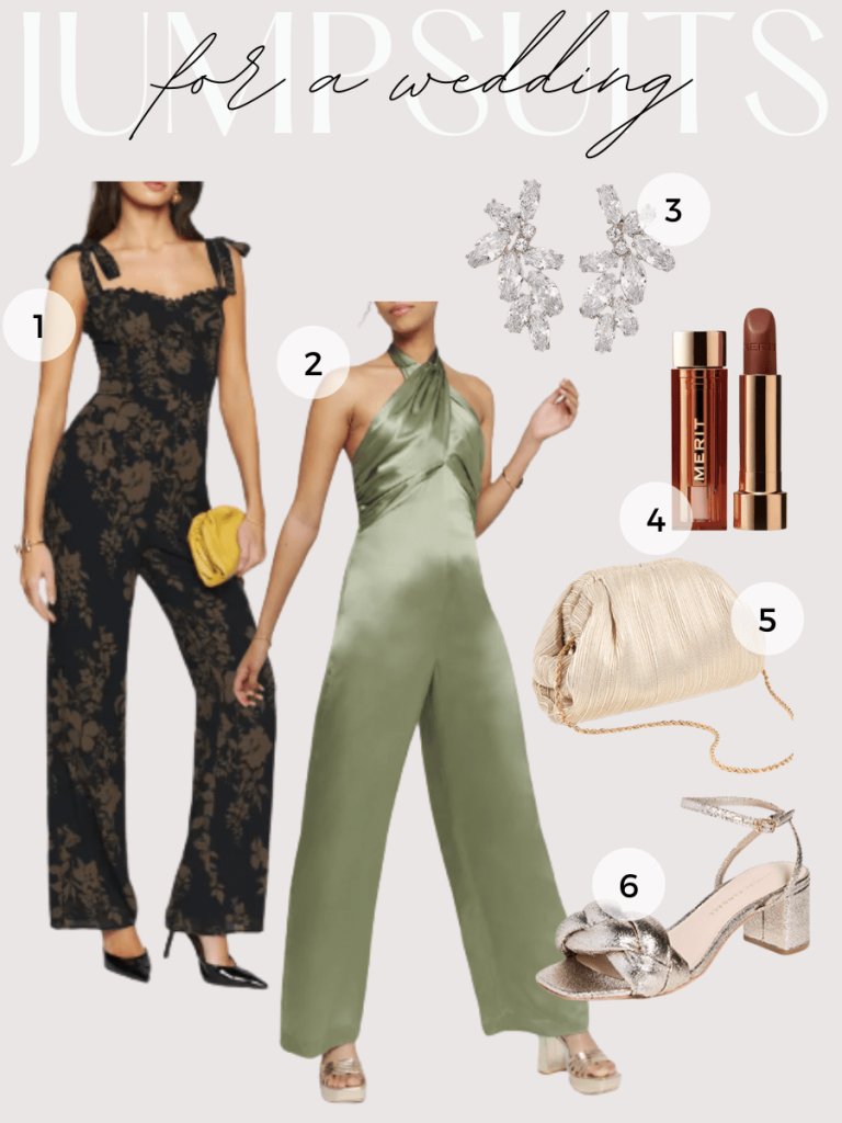jumpsuit for a cocktail attire wedding Styling a jumpsuit for a cocktail attire wedding