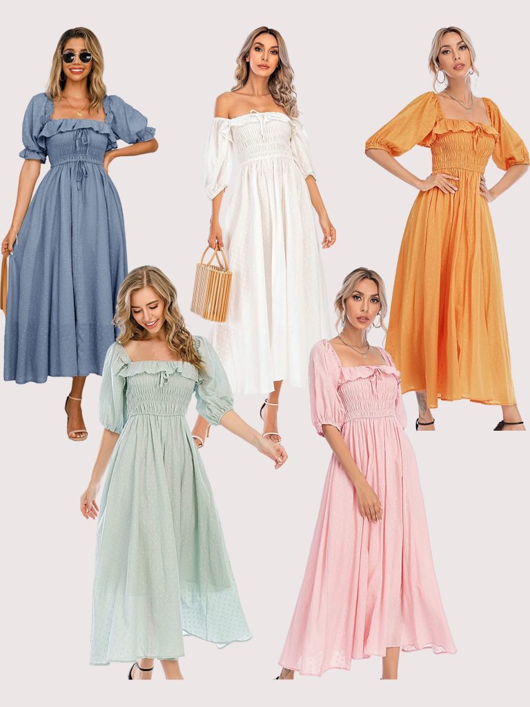 Amazon ruffle summer dress colors Amazon ruffle summer dress colors