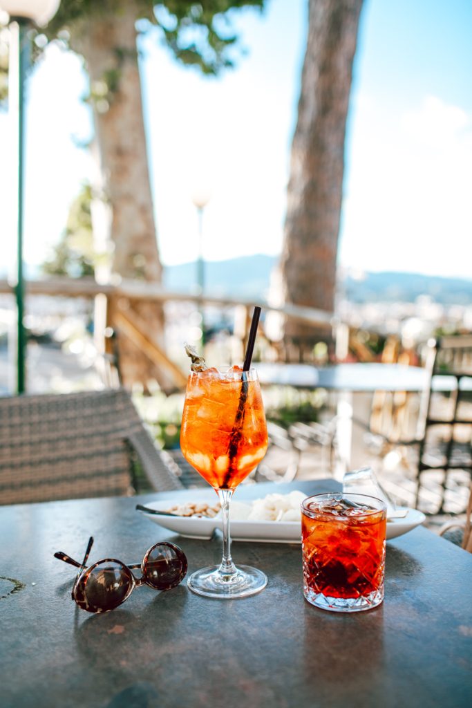 Apertivo from Piazza Michelangelo Apertivo from Piazza Michelangelo | Florence Italy guide