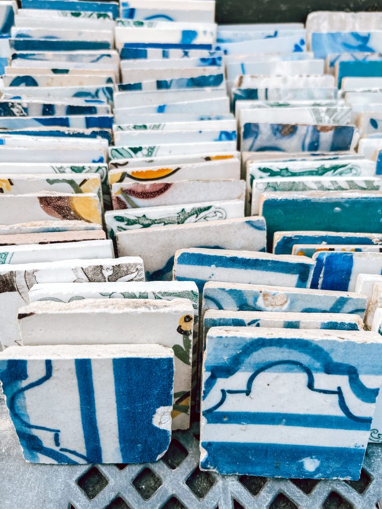 Lisbon Portugal flea market goods Lisbon Portugal flea market goods