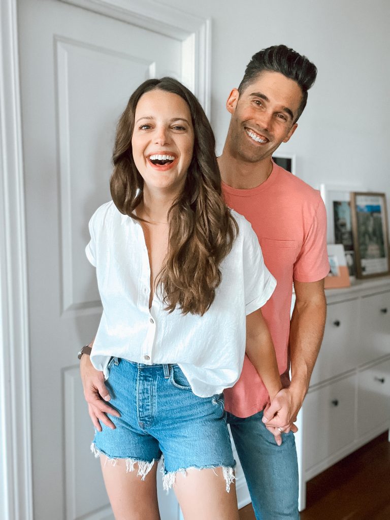 Faherty his & her try-on Faherty his & hers summer try-on