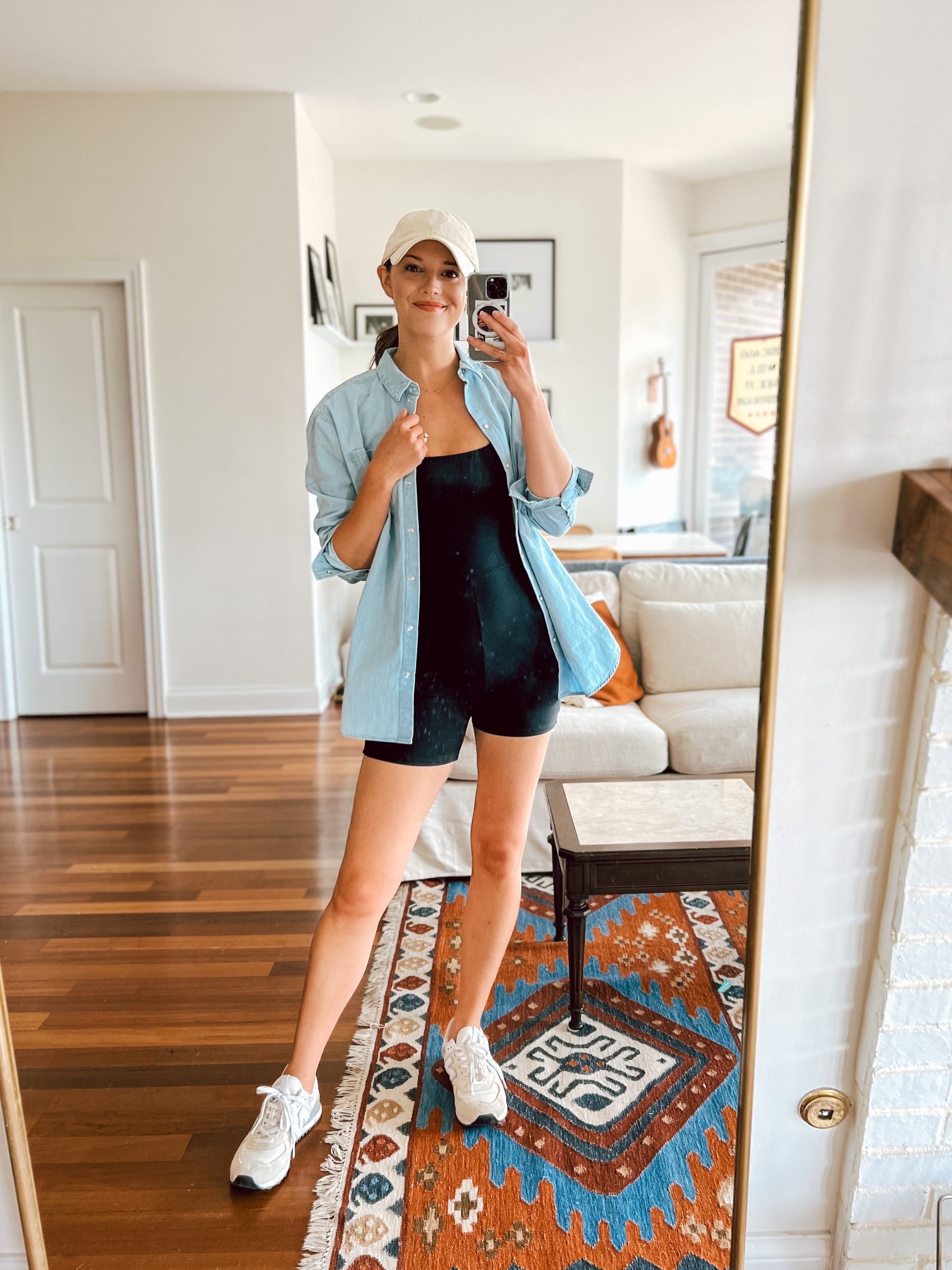 denim shirt with athleisure denim shirt with athleisure