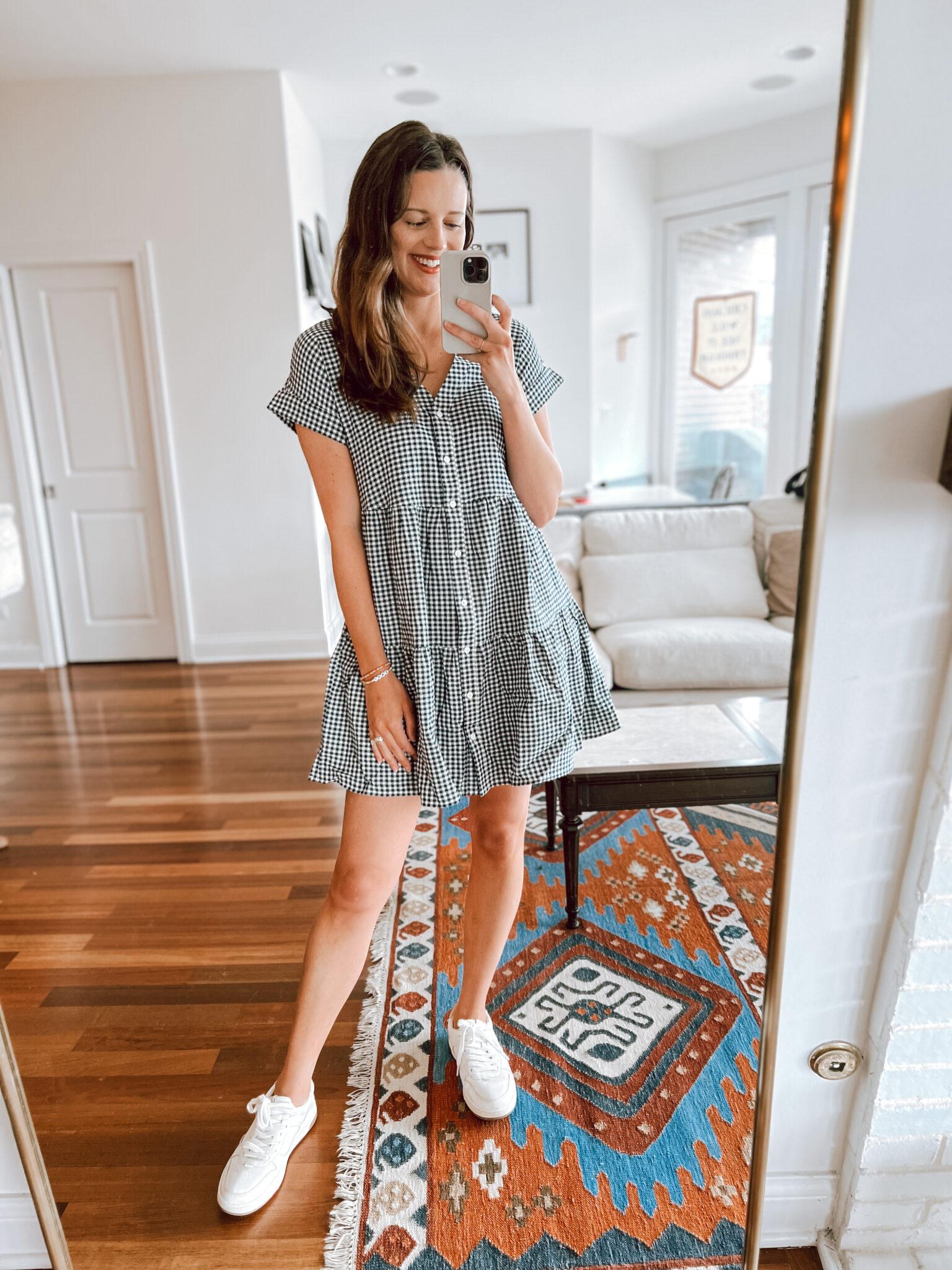 Madewell Gingham Lightspin Dress Madewell Gingham Lightspin Dress