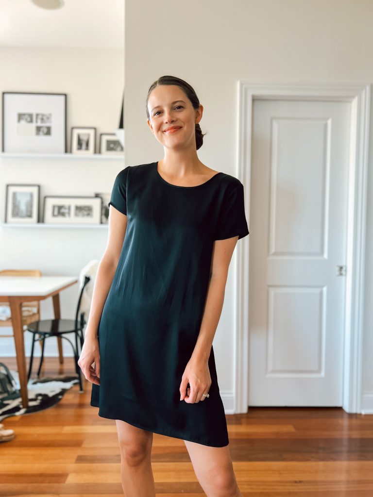Quince washable silk shirt dress review Quince washable silk shirt dress review
