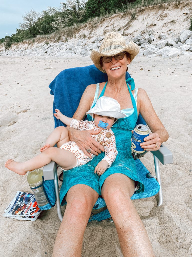 grandma and baby at the beach grandma and baby at the beach | Lake House Weekend