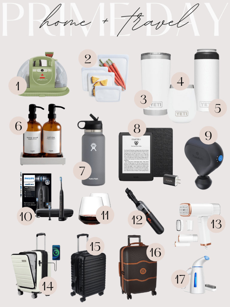 Prime Day deals home & travel favorite Prime Day deals home & travel