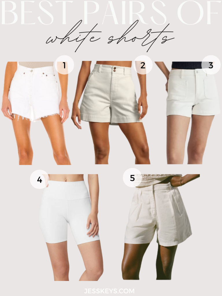 Best pairs of white shorts Best pairs of white shorts