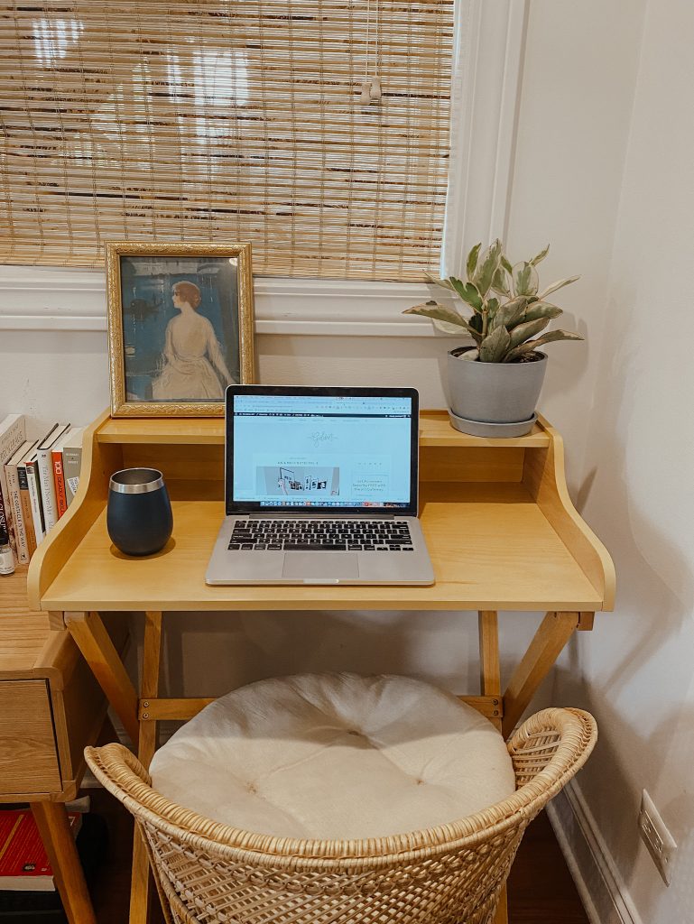 macbook on desk productivity life hacks to try