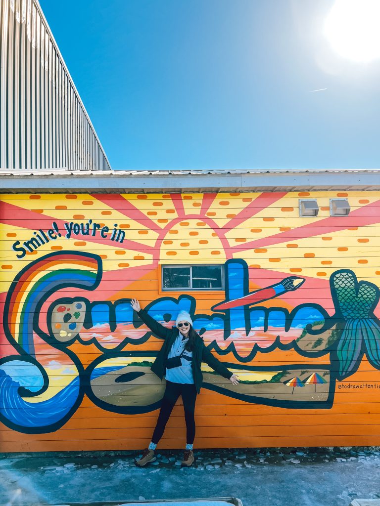 Saugatuck colorful mural Saugatuck colorful mural